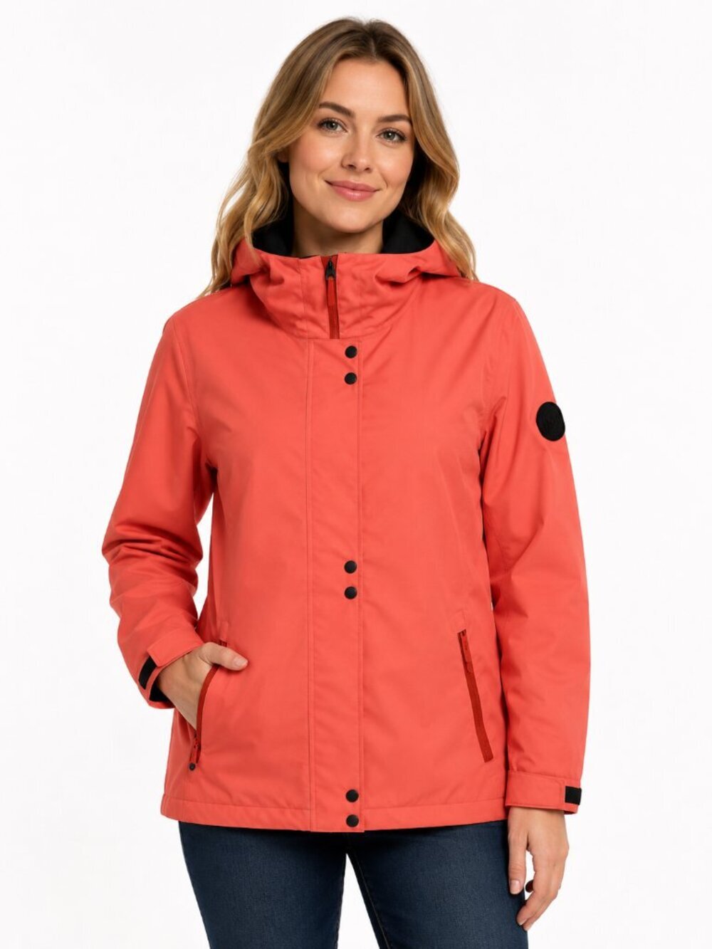 Aperture Women's Ski Jacket - Vibrant Orange
